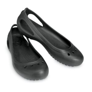 Crocs Women Kadee Comfort Rubber Ballet Outdoor Loafer slipnon shoes sz 8